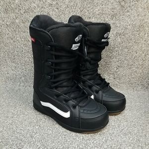 Vans Size 7.5 Men Hi Standard Linerless Snowboard Boot Shoe Black Gum VN0A4BIVB9